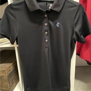 Nike Golf Black Dri-Fit Polo